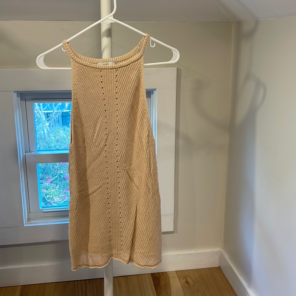 Lush knitted tank top, Size Large